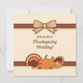 Convites Casamento de Ação de Graças