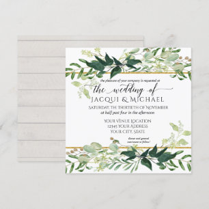 Convites Casamento de adegas Russos Eucalyptus Grove Greene