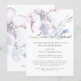 Convites Casamento de Amor é Paciente Chá de Noiva Drive T