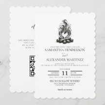 Casamento de Amor em Torno da Fogueira