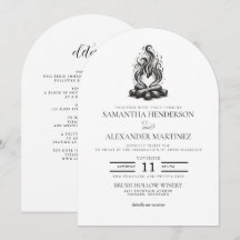 Casamento de Amor em Torno da Fogueira