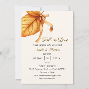 Convites Casamento de amor, noiva para ser