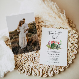 Convites Casamento De Amor Por Aquarela Cactus Taco Bout