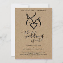 Casamento de Antlers Doe & Deer Heart Hunters