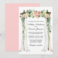 Casamento de Arca de Cana-de-Cana-de-Cobra Floral