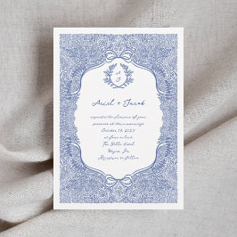 Convites Casamento de Arco Floral Desenhado à Mão