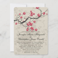 Casamento de Arte de Flor de Cerejeira Sakura no E