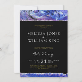 Convites Casamento de Arte Negra