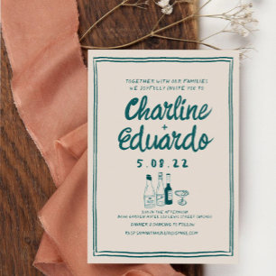 Convites Casamento de Arte Retroativa