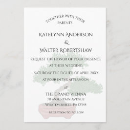 Convites Casamento de Árvore Bonsai