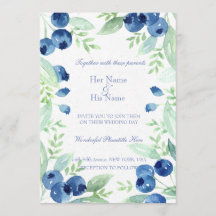 Casamento de Berry Russo de Verão de Blueberry