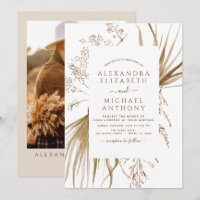 Casamento de Boho Boêmia com Foto Grass Pampas