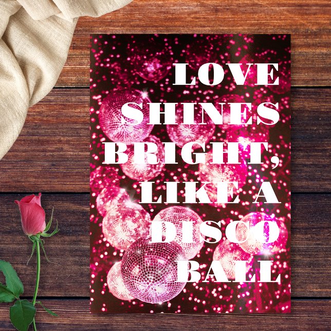 Convites Casamento De Bolas De Descolagem Retro Com Cor De  (Front)