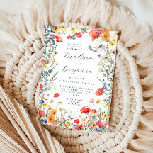Casamento de Bold Wildflower