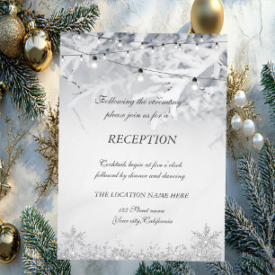 Convites Casamento de Branches de Inverno