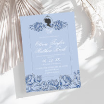 Casamento de Bridgerton, Roteiro Azul Elegante