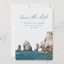 Convites Casamento de Cabo San Lucas México Salvar a Data