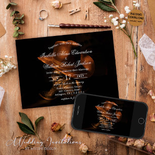 Convites Casamento de campo Rustic Vintage Boots