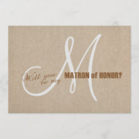 Casamento de Canvas Rustic Linen Seja Minha Matriz