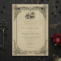 Casamento de Caveira Marrom com Toile Preto Gótico