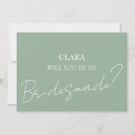 Convites Casamento de Charm Green Wildflower Bridesmade