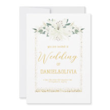 Casamento de Charm Green Wildflower Elegante