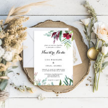 Casamento de Charming Tropical Floral Greenery, Es