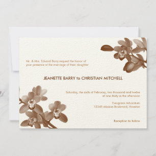 Convites Casamento de chic no jardim moderno com o amante d