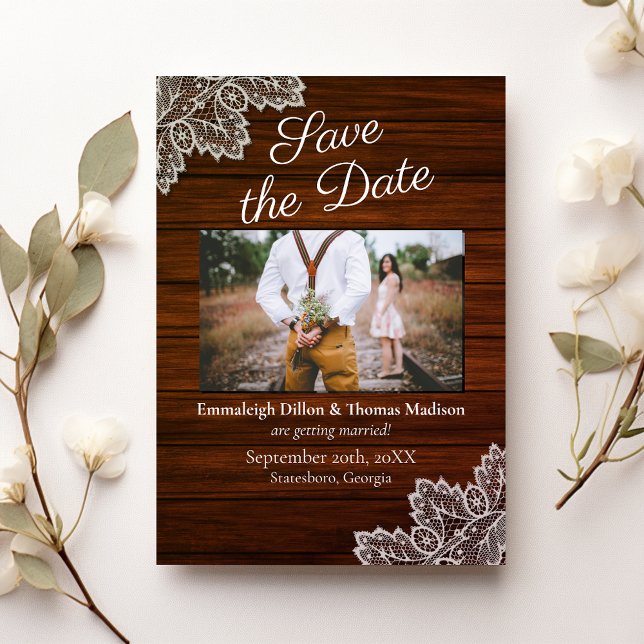 Convites Casamento de Chifres e Vintage (Criador carregado)