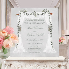 Convites Casamento de Chuppah Branch
