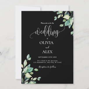 Convites Casamento de Código QR