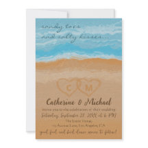 Casamento de Código QR de Praia do Oceano Tropical