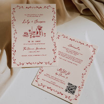 Casamento de Código QR desenhado em Uma Mão de Mar