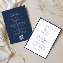 Casamento de Código QR do Script de Limite Azul de