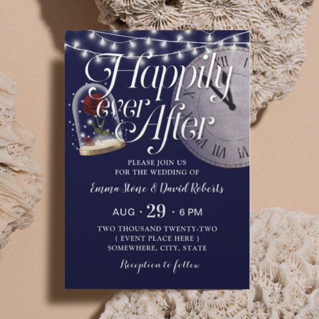 Convites Casamento de Contato de Feira Marinho Azul (Criador carregado)