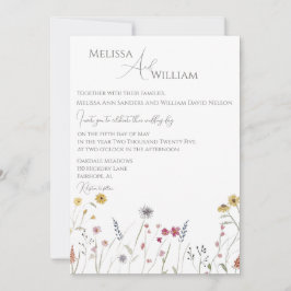 Convites Casamento de Cores Aquáticas com Quimologia Monogr