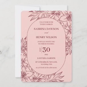 Convites Casamento de Cores Elegantes, Escuras e Claras