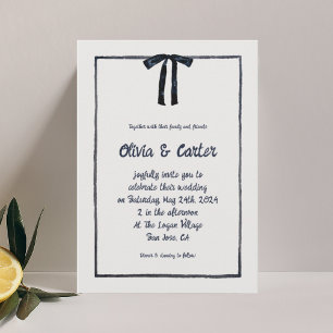 Convites Casamento De Desenho Da Mão