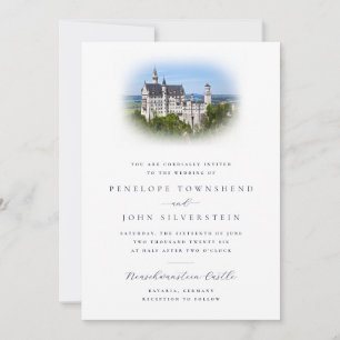 Convites Casamento de Destino com Sobreposição de Foto de C