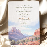 Convites Casamento de Destino da Arizona Sedona<br><div class="desc">Convite para Casamento no Deserto do Sudoeste - Sedona, Arizona Convide seus entes queridos para comemorar seu casamento com este Convite para Casamento no Deserto do Sudoeste, apresentando as impressionantes formações rochosas vermelhas de Sedona, Arizona. A frente do cartão apresenta uma tipografia elegante em tons quentes de taupe, bege e...</div>