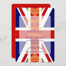 Casamento de Destino da bandeira da União Britânic