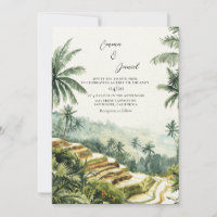 Casamento de Destino da Paisagem Bali