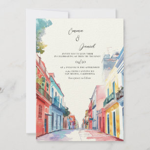 Convites Casamento de Destino da Paisagem de Buenos Aires