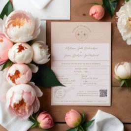 Convites Casamento de Destino de Bilhete de Embarque