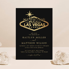 Convites Casamento de Destino de Las Vegas