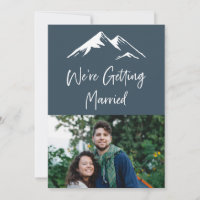 Casamento de Destino de Montanha Azul e Branca