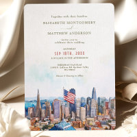 Casamento de Destino de São Francisco Skyline