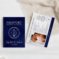 Casamento de Destino do Passaporte de Cruzeiro mar