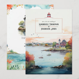 Convites Casamento de Destino em Newport, Rhode Island