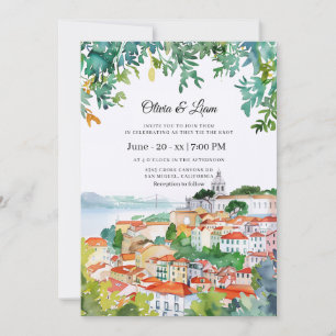 Convites Casamento de Destino Europeu em Lisboa Portugal